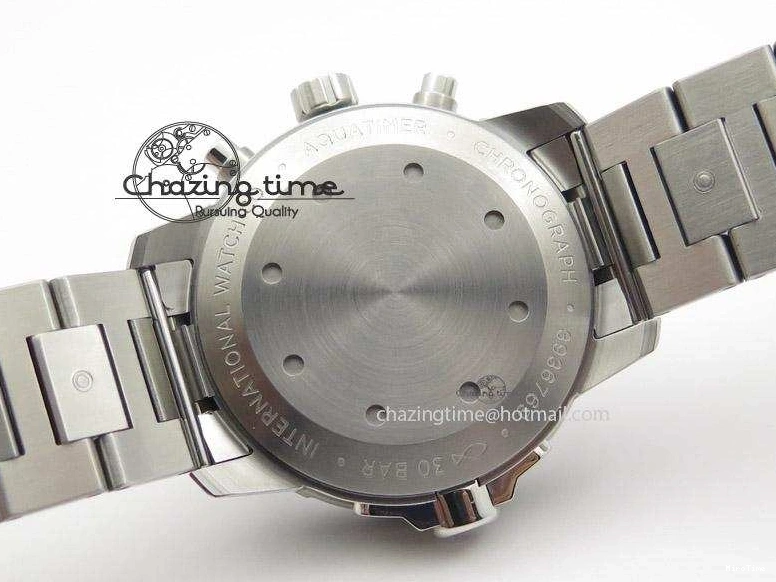 MIROTIME 0131 Versatile Aquatimer Chrono IW376803 V6F 1:1 Best Edition White Dial On SS Bracelet A 7359